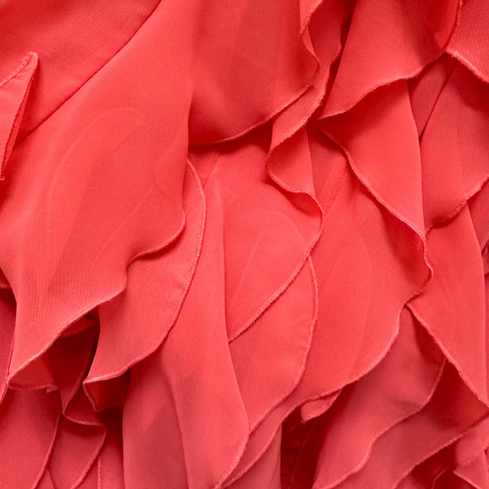 Calvin Klein Coral Party or Formal Dress Beautiful, size 6 - Picture 4 of 12